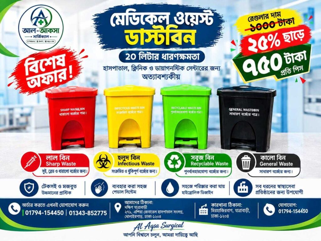 Medical Dust Bin