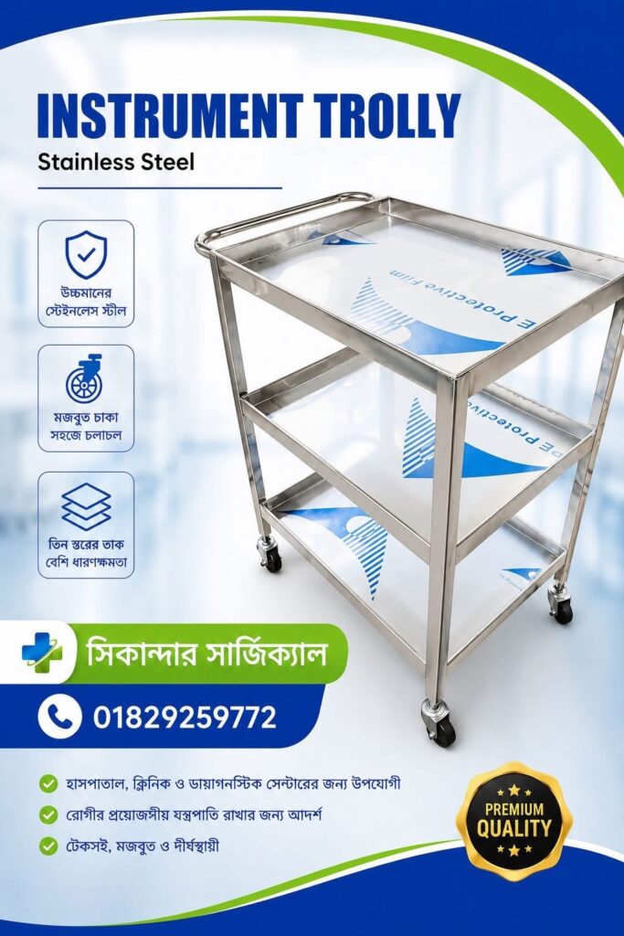 Instrument trolley